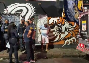 ‘Orelhinha’ é executado dentro de estúdio de tatuagem, no São Jorge