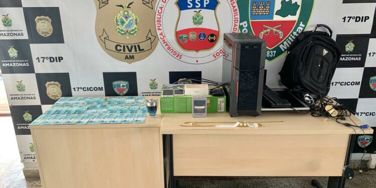 Grupo criminoso que aplicava golpes e fazia lavagem de dinheiro é preso, em Manaus