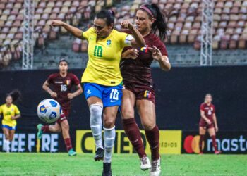 Futebol feminino: Brasil e Chile se enfrentam hoje em final do torneio, na Arena da Amazônia