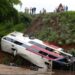Acidente com ônibus em rodovia deixa 5 mortos e 40 feridos
