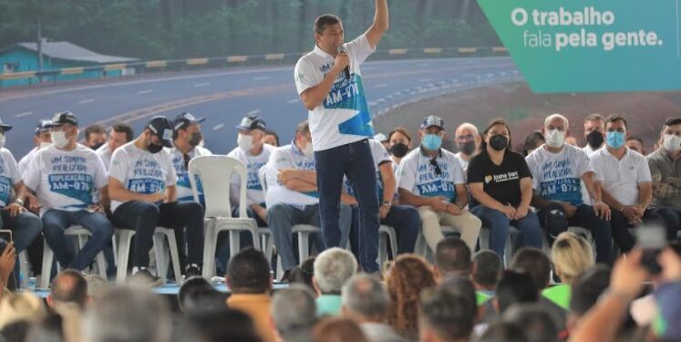 Governador Wilson Lima entrega a rodovia estadual AM-070 modernizada e duplicada