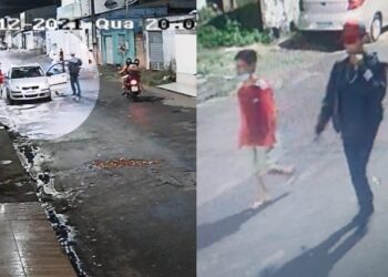 VÍDEO: Dupla assalta idoso a mão armada e rouba carro na Cidade Nova