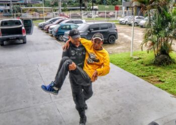 Cadeirante que matou ‘colega’ com facada no coração durante durante briga em bar é preso no Alvorada