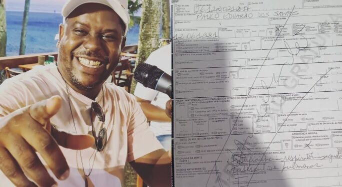 Cantor é dado como morto e obrigado a fazer reconhecimento do próprio corpo para provar que está vivo