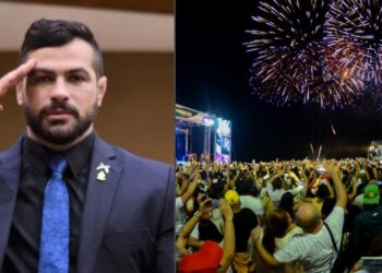 Negacionista, vereador Carpê briga por festa de réveillon, mesmo com a chegada da ômicron