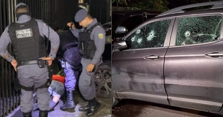 Dois Homens são assassinados com mais de 25 tiros ao sair de festa, no Parque das Laranjeiras