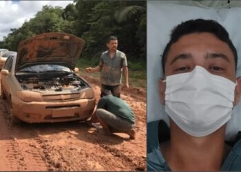 Motorista com tumor no cérebro arrisca a vida pela BR-319 para fazer exame em Porto Velho
