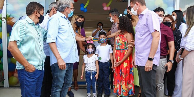 Primeiro Cime de educação integral é inaugurada na zona Norte, por David Almeida