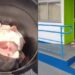 VÍDEO: Homem se revolta com falta de energia há mais de 24 horas e joga frangos estragados em frente a Amazonas Energia