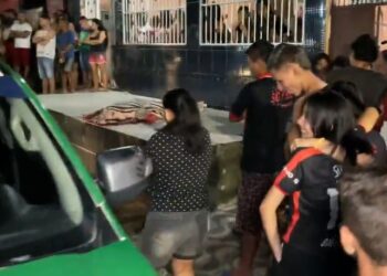 Jovem é executado por dupla em rua no bairro Grande Vitória