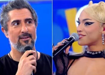 VÍDEO: Pabllo Vittar se derrete por Marcos Mion no ‘Caldeirão’: “um gato”