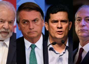 Datafolha: Lula tem 48%, seguido de Bolsonaro com 22%, Moro com 9% e Ciro com 7% das intenções de votos