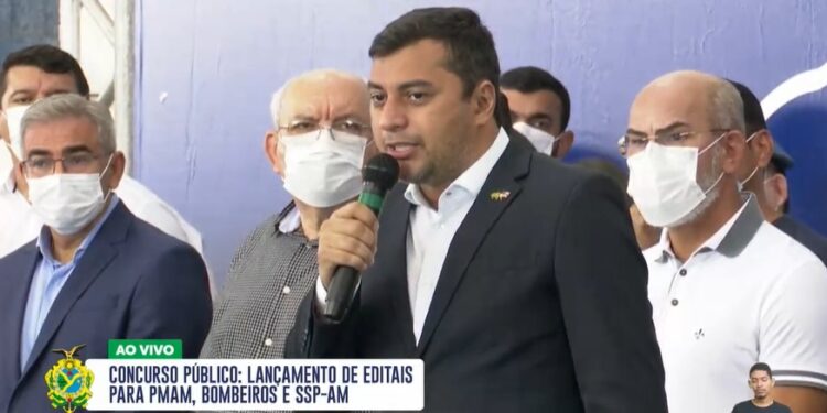 Wilson Lima anuncia editais de concursos da PM, Bombeiros e SSP