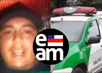 VÍDEO: Presos viralizam ao fazerem stories de dentro de viatura da PM, em Manaus