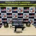 Em 24h 10 pessoas são presas com armamento de grosso calibre e drogas em Manaus