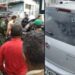 VÍDEO: Bandidos roubam loja de joias, são perseguidos e acabam presos após ter o carro crivado de balas