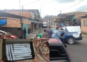 Quinteto é preso com bananas de dinamite e drogas no Bairro União