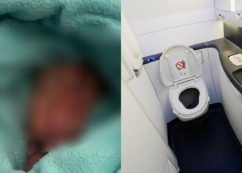 Ao final de voo, bebê recém-nascido é encontrado abandonado em lixeira de avião