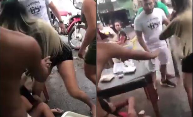 VÍDEO: No Jorge Teixeira, mulheres brigam por ‘Don Juan’ que já está até morto