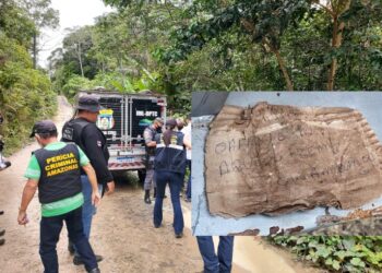 Corpo de homem é achado com sinais de tortura e bilhete com recado de facção criminosa