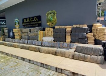 Sete pessoas são presas com mais de 3 toneladas de drogas avaliadas em R$ 36 milhões