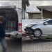Dupla é presa após furtar casa e bater carro durante fuga, na zona Norte de Manaus