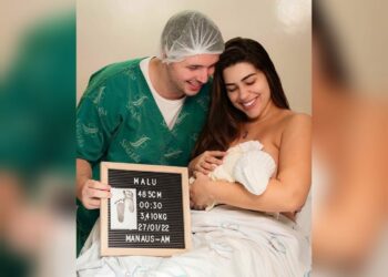 Nasceu! Vivian Amorim dá luz a Malu nesta quinta: ‘Chegou transformando tudo e dando novo sentido às nossas vidas”