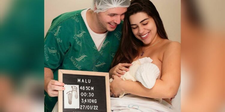 Nasceu! Vivian Amorim dá luz a Malu nesta quinta: ‘Chegou transformando tudo e dando novo sentido às nossas vidas”