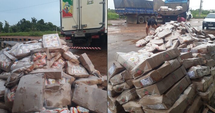 Mais de 5 toneladas de frango irregular são apreendidas no Amazonas