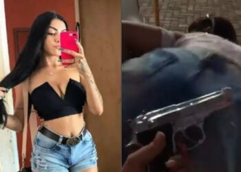 VÍDEO: Influenciadora é presa ao ostentar arma em vídeo compartilhado em redes sociais