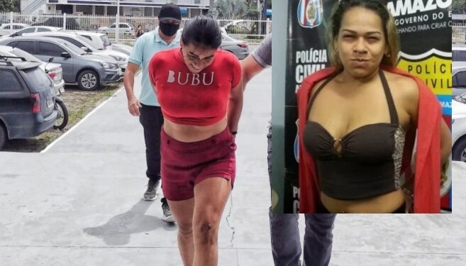‘Loira do Face’ é presa novamente, desta vez por roubos praticados com extrema violência em Manaus