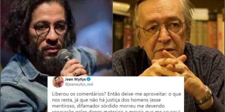 Jean Willys encabeça lista de manifestações de ódio a Olavo de Carvalho, após morte por Covid-19