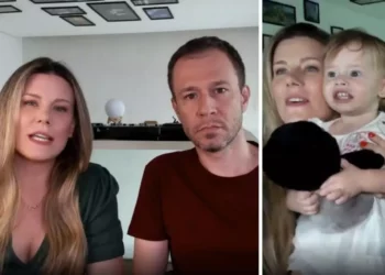 Filha de Tiago Leifert está com câncer raro nos olhos