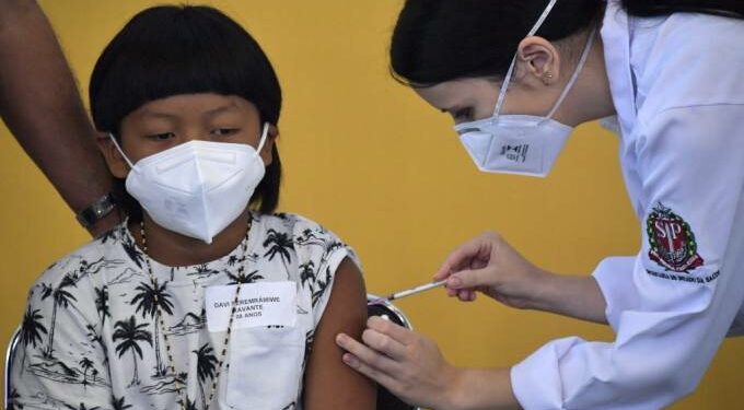 Vacinação contra Covid-19 começa a ser aplicada em crianças a partir desta segunda-feira (17), em Manaus