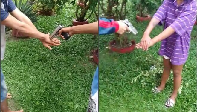 Jovens são castigados pelo ‘tribunal do crime’ após ‘tocar o terror’ no Viver Melhor