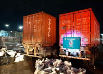 Mais de 60 toneladas de minério ilegal, avaliado em R$ 2,4 milhões são apreendidas no Porto de Manaus