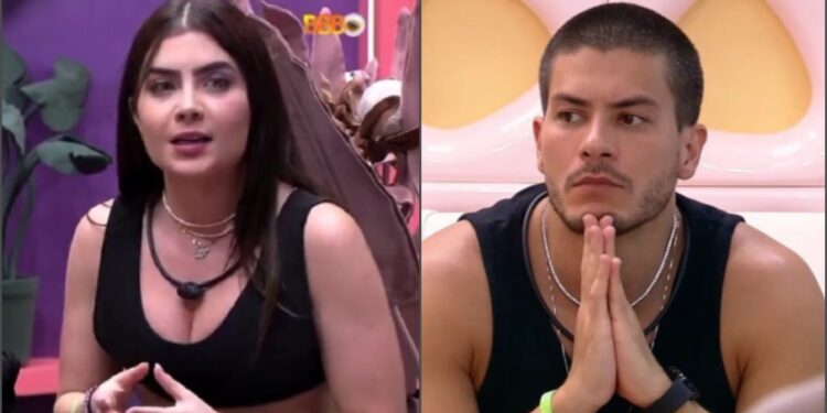 BBB 222: Jade e Arthur ‘quebram o gelo’ em ‘aula’ sobre lavagem de dinheiro e agitam a internet