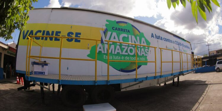 Carreta Vacina Amazonas fica no bairro Nova Vitória até esta sexta (4)