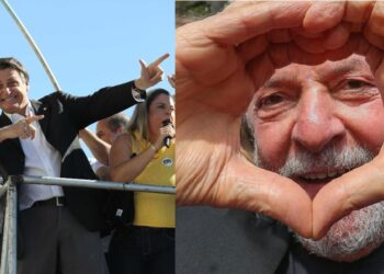 Em tom de deboche, Bolsonaro chama Lula de ‘picaretão’ e diz que petista irá recolher armas se eleito