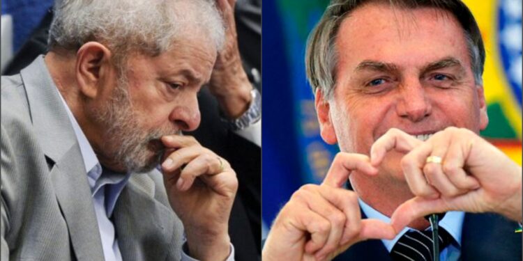 Eleições 2022: Diferença entre Lula e Bolsonaro cai, mas petista continua na frente