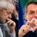 Eleições 2022: Diferença entre Lula e Bolsonaro cai, mas petista continua na frente