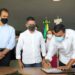 Wilson Lima e David Almeida assinam protocolo de intenções inédito no segmento de gás natural