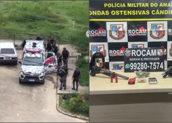 VÍDEO: Criminosos morrem ao trocar tiros com a Rocam, no Santa Etelvina