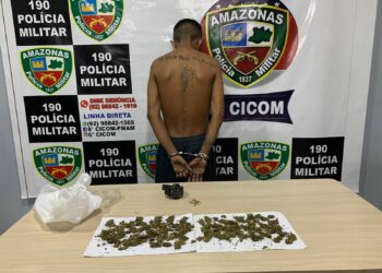 ‘Gerente de tráfico’ é preso enquanto comia pizza, na zona Norte de Manaus