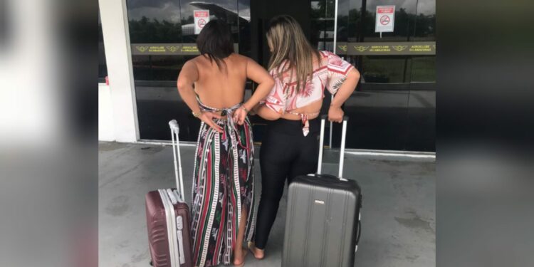 ‘Blindadas’ são presas com cocaína ao desembarcarem no Aeroclube de Manaus