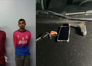 Dupla que usava pistola de cola quente para ameaçar vítimas é presa na zona Norte de Manaus