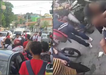 VÍDEO: Briga entre adolescentes em frente a escola pública deixa um morto e dois feridos, no São José