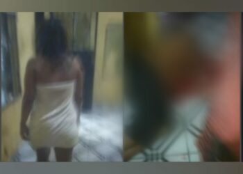 VÍDEO: Mulher mata marido a facadas durante briga após bebedeira, na Compensa