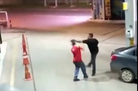 Frentista é agredido com tapa na cara por cliente insatisfeito