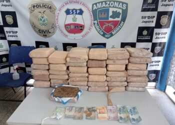 Mulheres são presas ao tentarem embarcar para Manaus com mais de 40 Kg de maconha